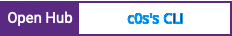 Open Hub project report for c0s's CLI