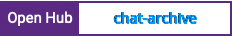 Open Hub project report for chat-archive