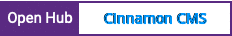 Open Hub project report for Cinnamon CMS