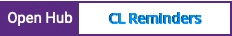 Open Hub project report for CL Reminders