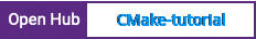 Open Hub project report for CMake-tutorial