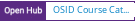 Open Hub project report for OSID Course Catalog