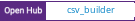 Open Hub project report for csv_builder