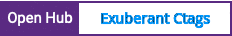 Open Hub project report for Exuberant Ctags