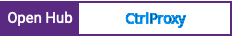 Open Hub project report for CtrlProxy