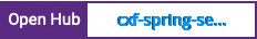 Open Hub project report for cxf-spring-security
