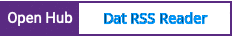 Open Hub project report for Dat RSS Reader