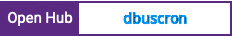 Open Hub project report for dbuscron