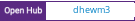 Open Hub project report for dhewm3