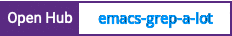 Open Hub project report for emacs-grep-a-lot