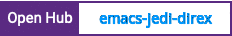 Open Hub project report for emacs-jedi-direx