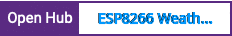 Open Hub project report for ESP8266 Weather Station