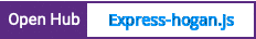 Open Hub project report for Express-hogan.js