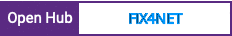 Open Hub project report for FIX4NET