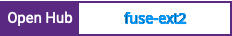 Open Hub project report for fuse-ext2