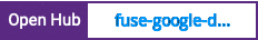 Open Hub project report for fuse-google-drive