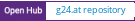 Open Hub project report for g24.at repository
