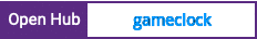Open Hub project report for gameclock