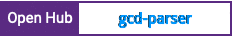 Open Hub project report for gcd-parser