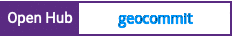 Open Hub project report for geocommit