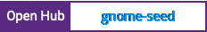 Open Hub project report for gnome-seed