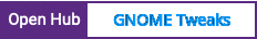 Open Hub project report for GNOME Tweaks
