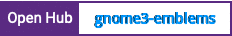 Open Hub project report for gnome3-emblems