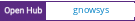 Open Hub project report for gnowsys