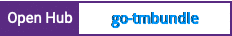 Open Hub project report for go-tmbundle