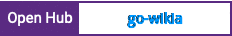 Open Hub project report for go-wikia