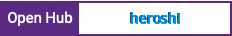 Open Hub project report for heroshi