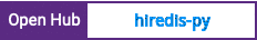Open Hub project report for hiredis-py