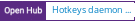 Open Hub project report for Hotkeys daemon for X Window System