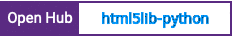 Open Hub project report for html5lib-python