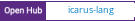 Open Hub project report for icarus-lang
