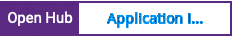 Open Hub project report for Application Indicators