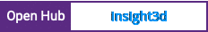 Open Hub project report for insight3d