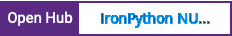 Open Hub project report for IronPython NUnit Addin