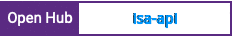 Open Hub project report for isa-api