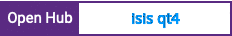 Open Hub project report for isis qt4