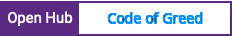 Open Hub project report for Code of Greed