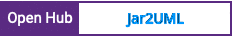 Open Hub project report for Jar2UML