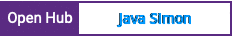 Open Hub project report for Java Simon