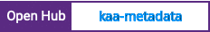 Open Hub project report for kaa-metadata