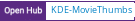 Open Hub project report for KDE-MovieThumbs