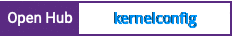 Open Hub project report for kernelconfig