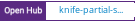 Open Hub project report for knife-partial-search