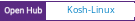 Open Hub project report for Kosh-Linux