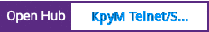 Open Hub project report for KpyM Telnet/SSH Server