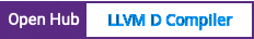 Open Hub project report for LLVM D Compiler